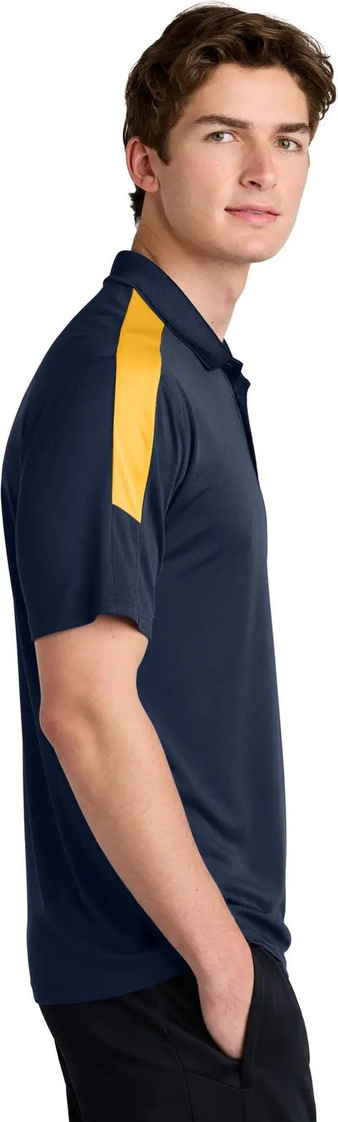 Sport-tek St104 Competitor United Polo - True Navy Gold