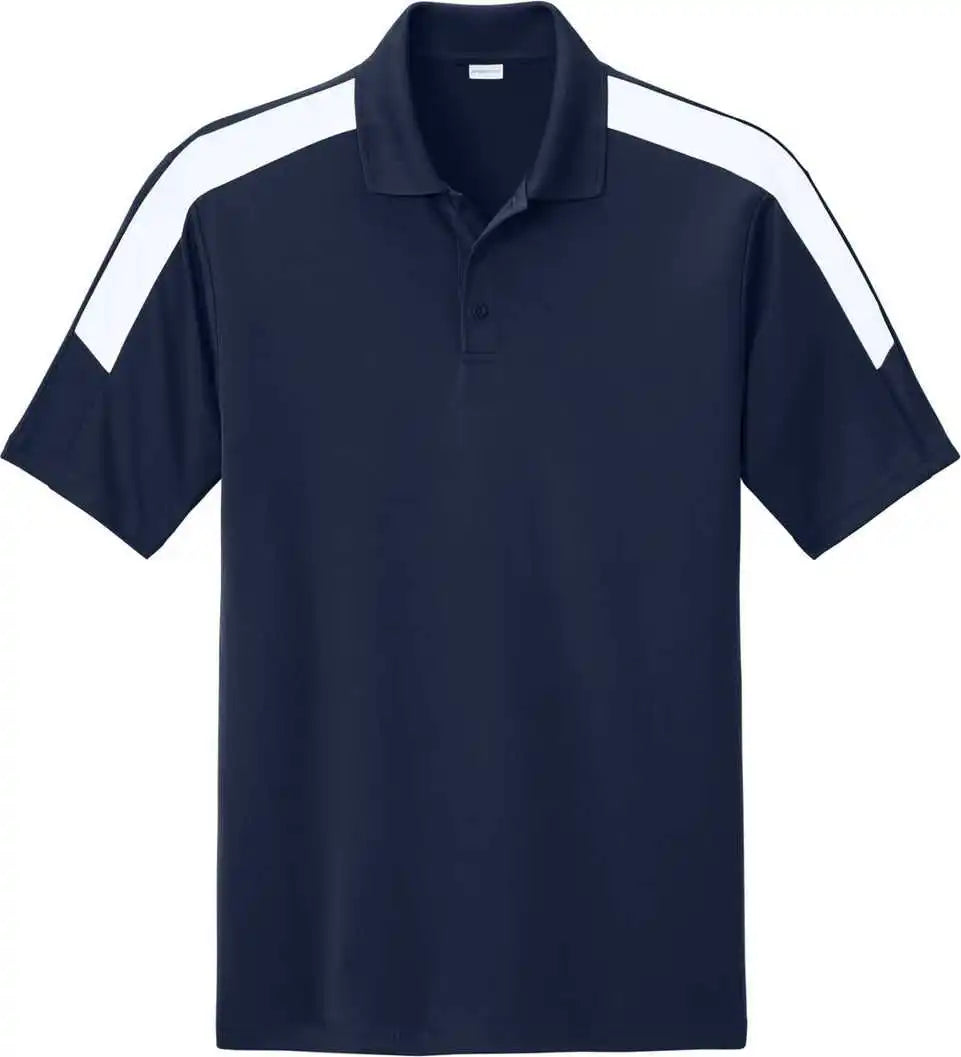 Sport-tek St104 Competitor United Polo - True Navy/ White