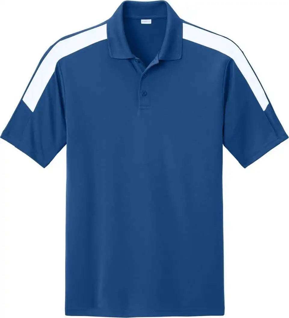 Sport-tek St104 Competitor United Polo - True Royal/ White