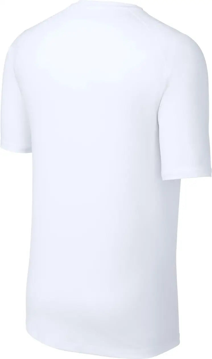 Sport-tek St120 Posicharge Compression 1/2-sleeve Tee - White