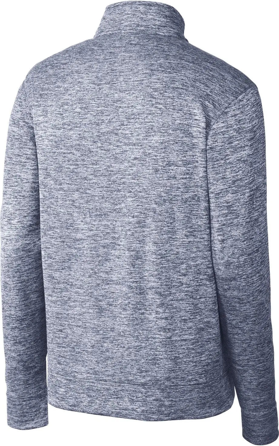 Sport-tek St226 Posicharge Electric Heather Fleece 1/4-zip Pullover - True Navy