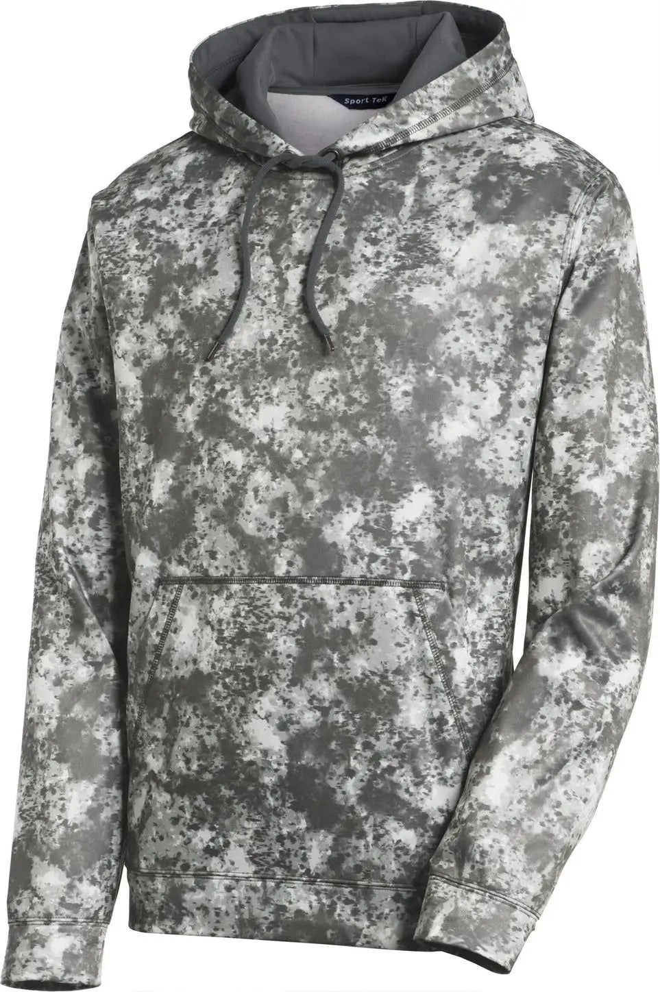 Sport-tek St230 Sport-wick Mineral Freeze Fleece Hooded Pullover - Dark Smoke Gray
