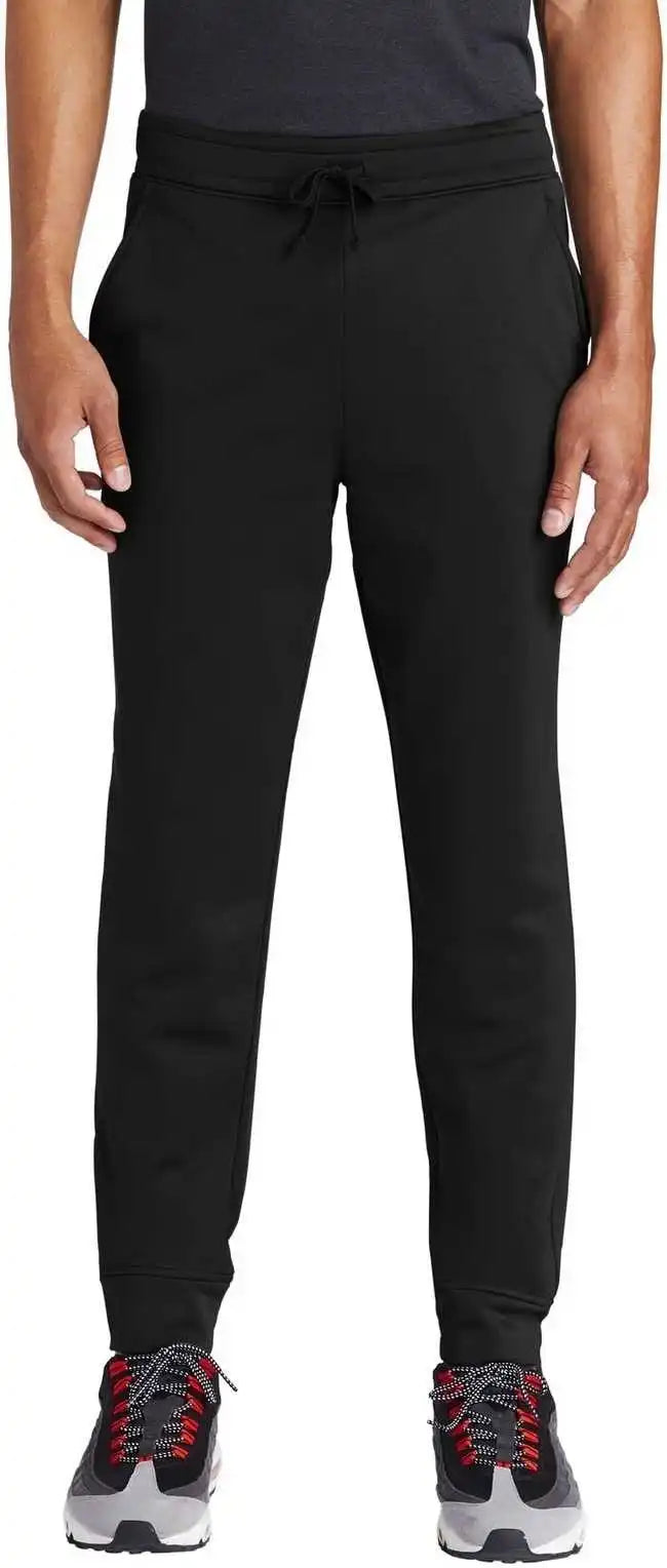Sport Tek St233 Wick Fleece Jogger Black