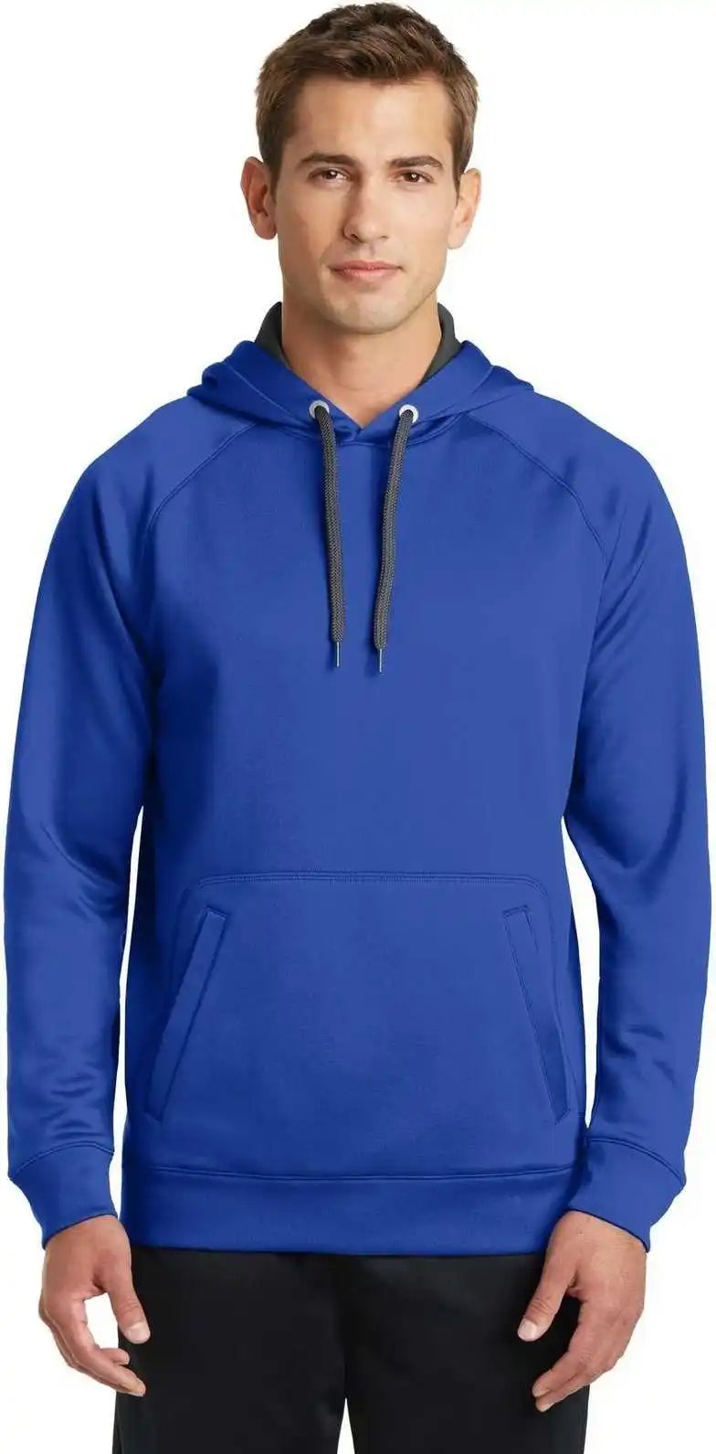 Sport Tek St250 Tech Fleece Hooded Sweatshirt True Royal