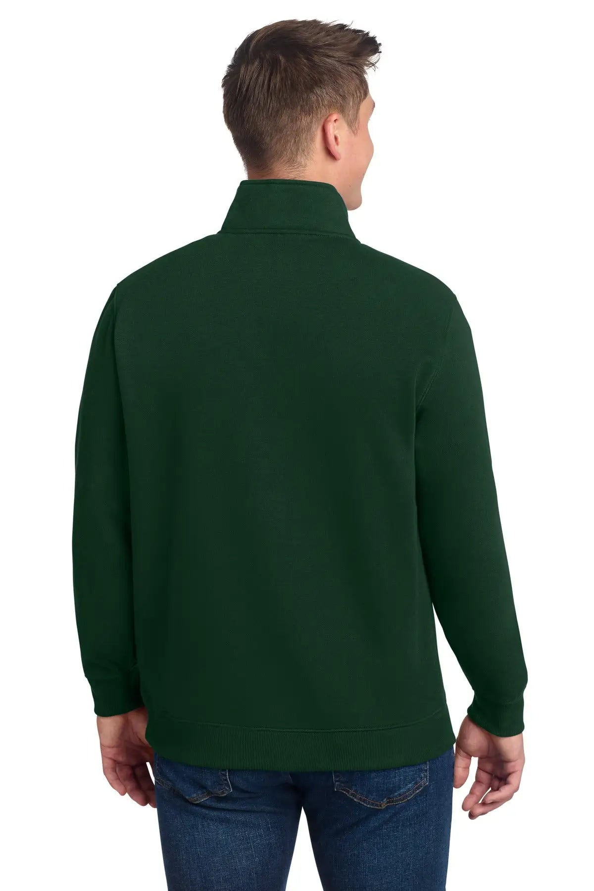 Sport-tek St253 1/4-zip Sweatshirt - Forest Green