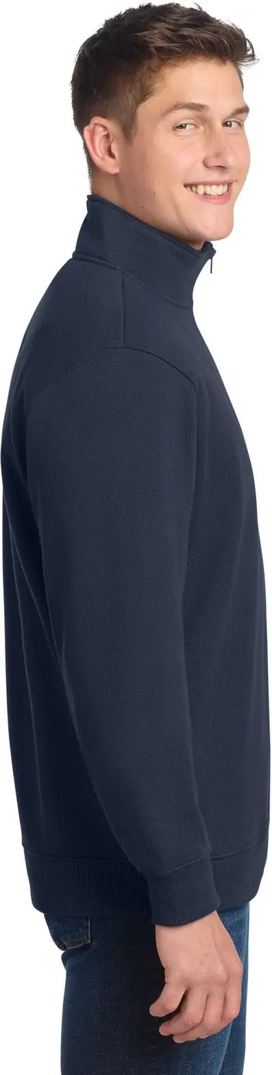 Sport-tek St253 1/4-zip Sweatshirt - True Navy