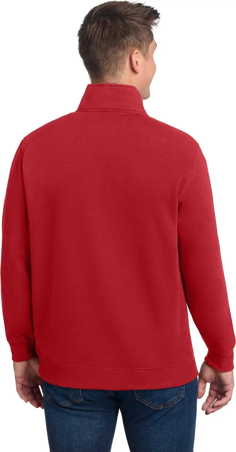 Sport-tek St253 1/4-zip Sweatshirt - True Red