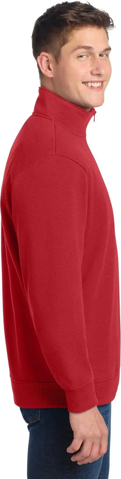 Sport-tek St253 1/4-zip Sweatshirt - True Red