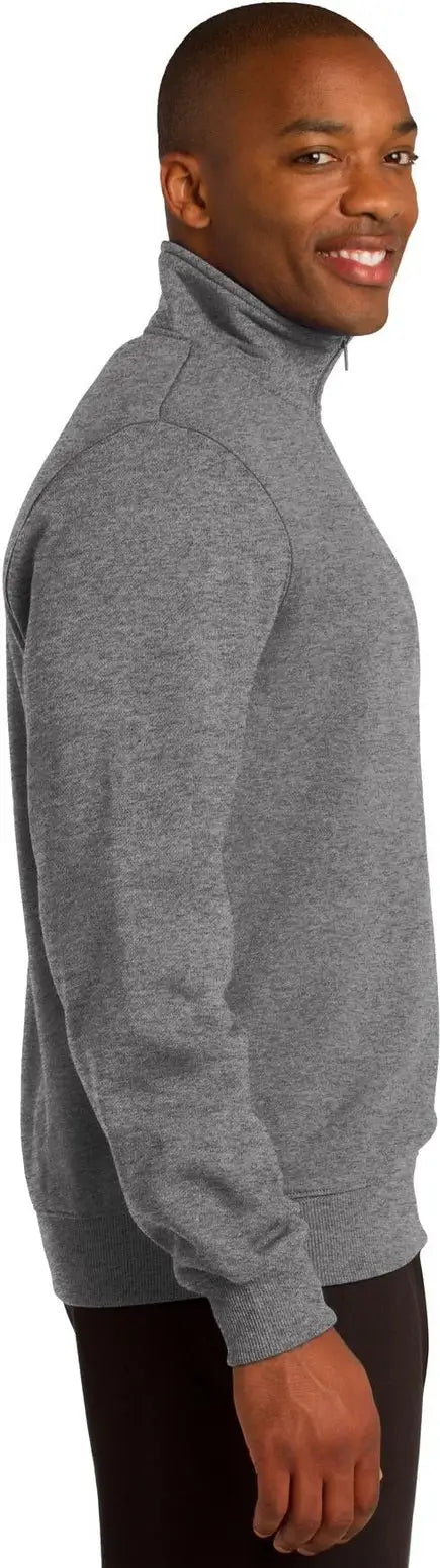 Sport-tek St253 1/4-zip Sweatshirt - Vintage Heather