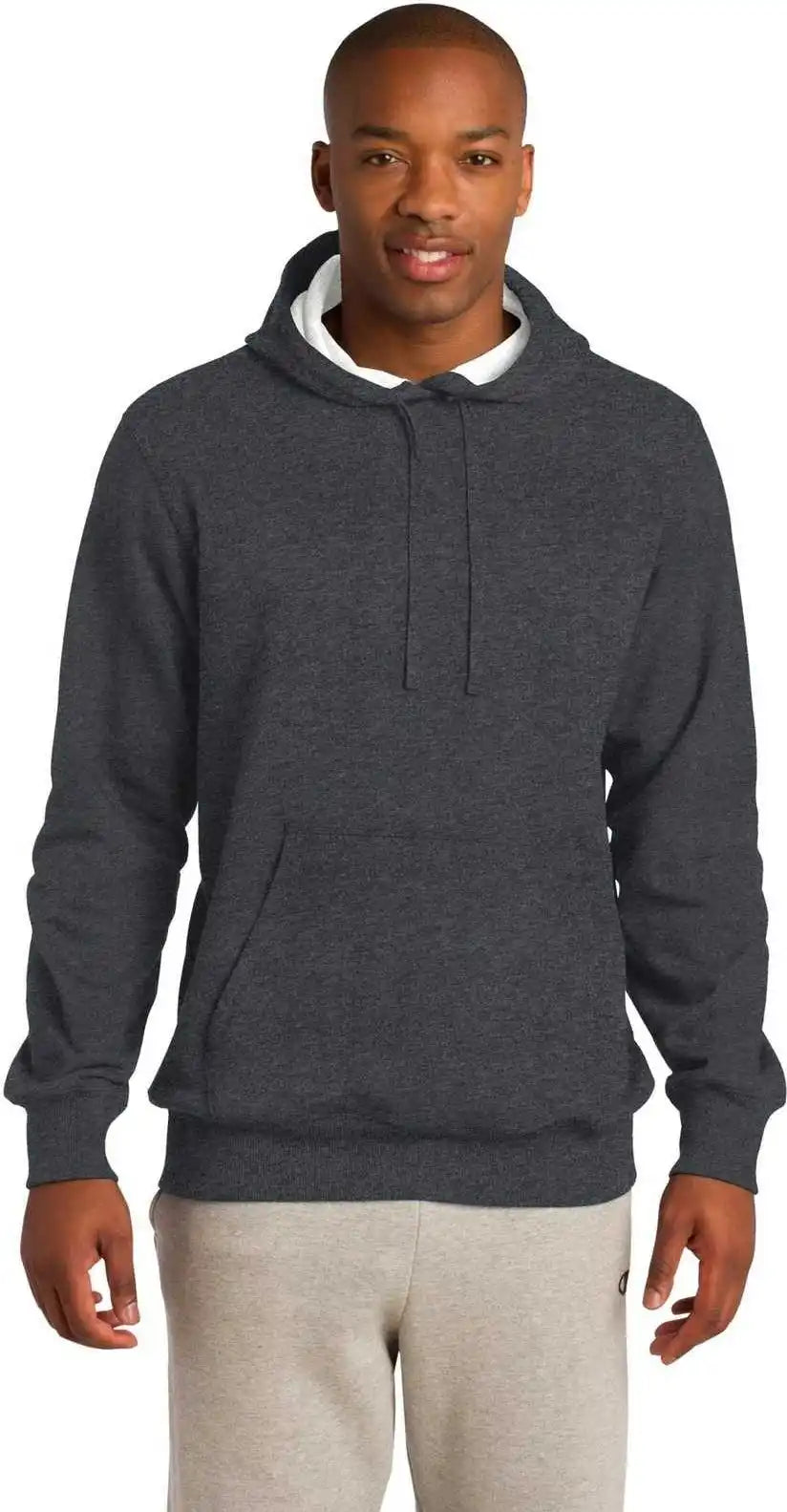 Sport Tek St254 Pullover Hooded Sweatshirt Graphite Heather