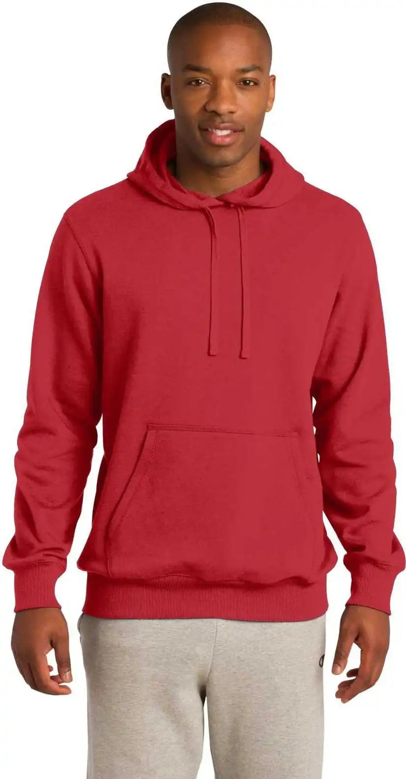 Sport Tek St254 Pullover Hooded Sweatshirt True Red