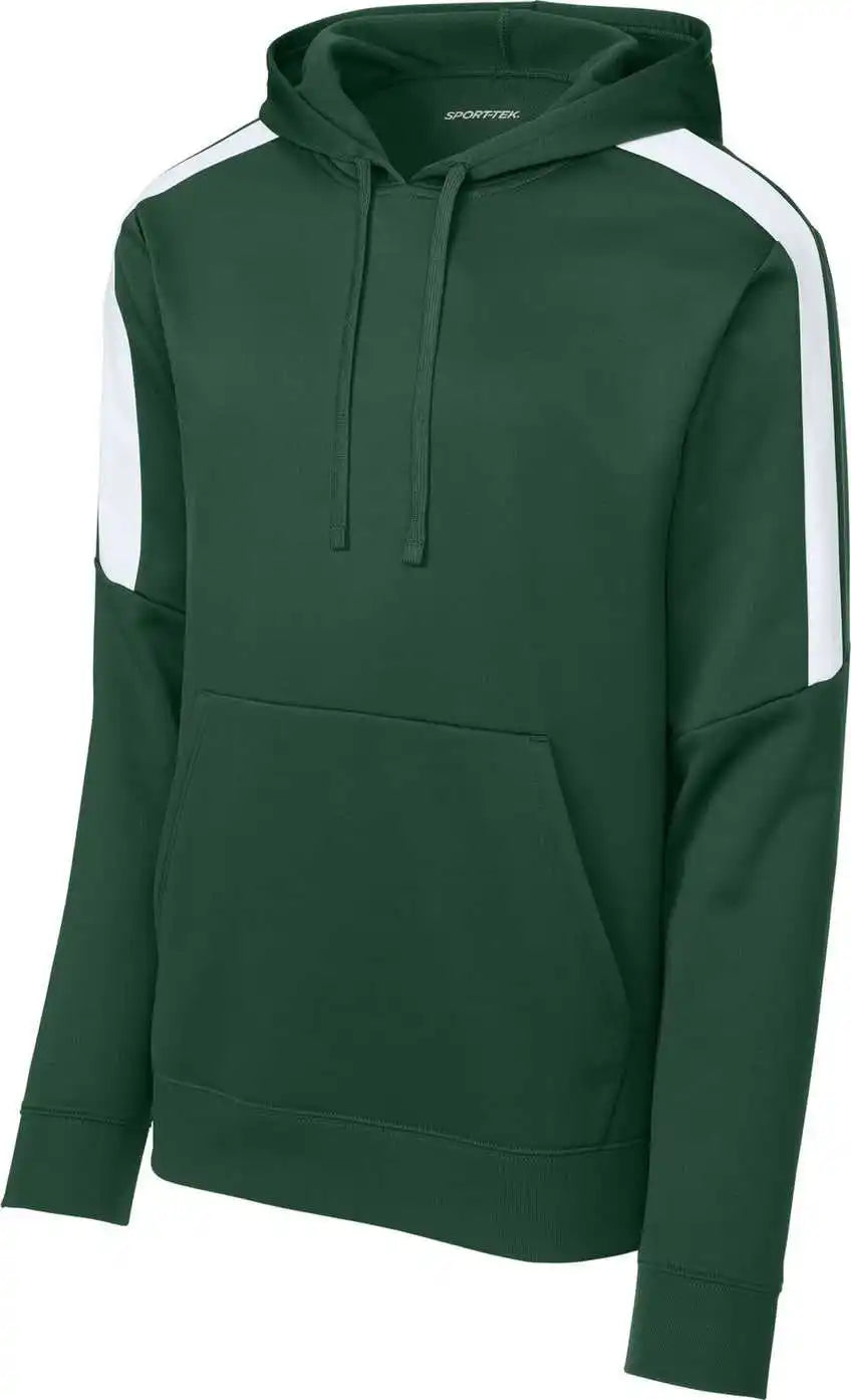 Sport-tek St255 Sport-wick Fleece United Pullover Hoodie - Frgn/white