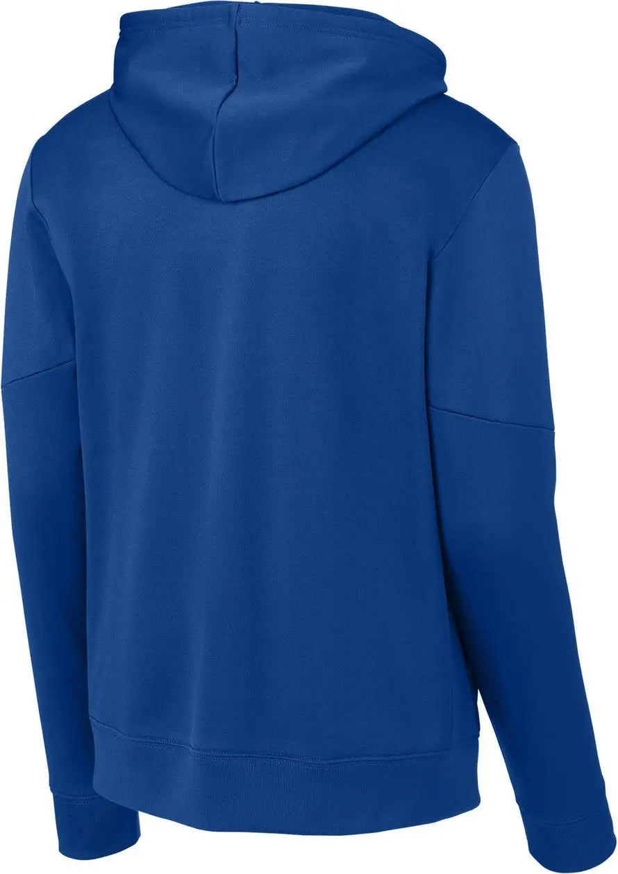 Sport-tek St255 Sport-wick Fleece United Pullover Hoodie - True Royal White