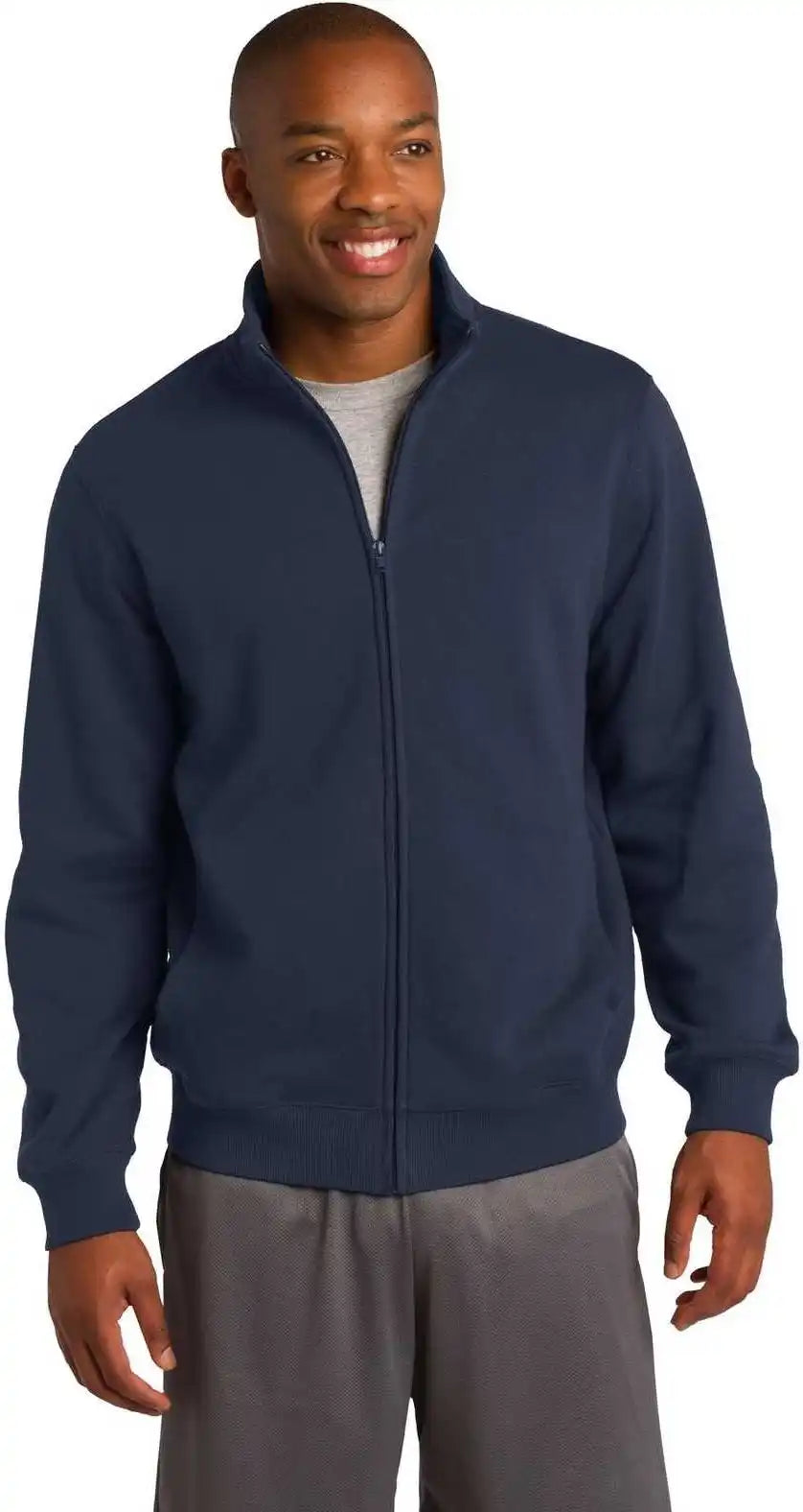 Sport Tek St259 Full Zip Sweatshirt True Navy