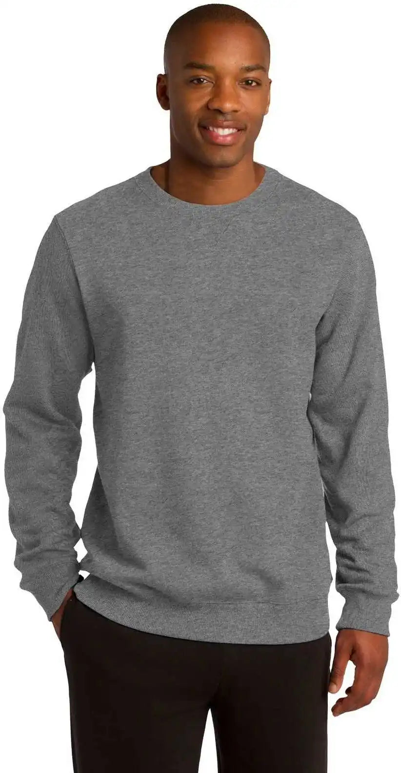 Sport-tek St266 Crewneck Sweatshirt - Vintage Heather