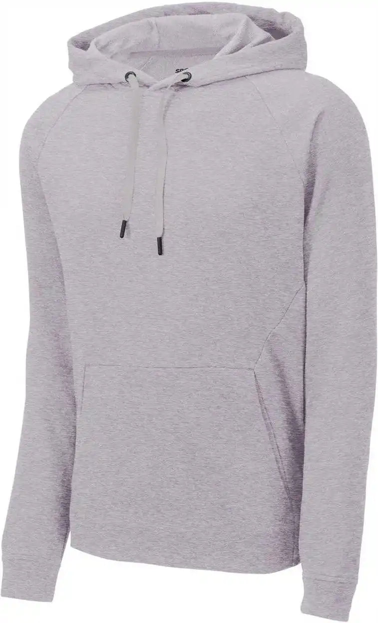 Sport Tek St272 Lightweight French Terry Pullover Hoodie Heather Gray