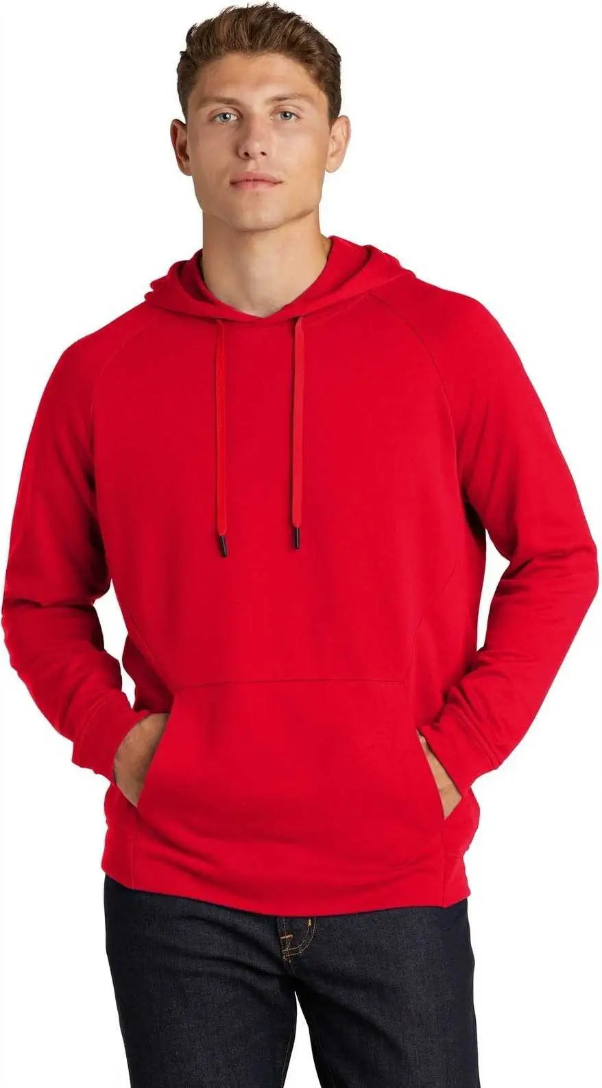 Sport-tek St272 Lightweight French Terry Pullover Hoodie - True Red