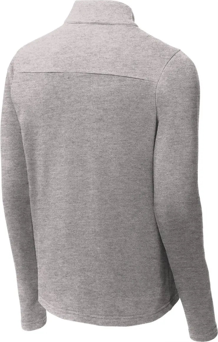 Sport-tek St273 Lightweight French Terry 1/4-zip Pullover - Heather Gray