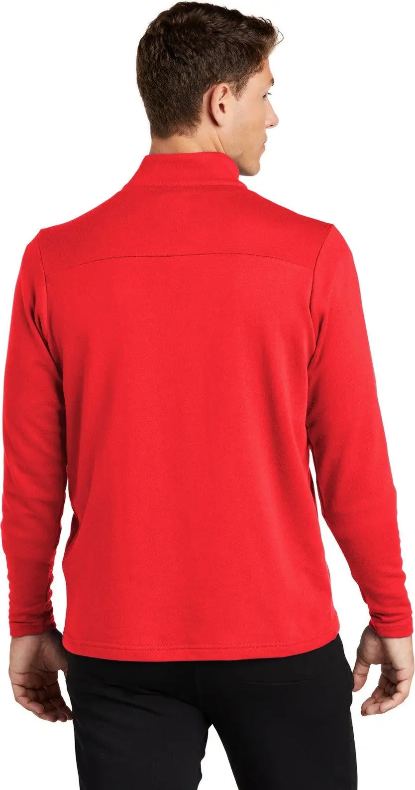 Sport-tek St273 Lightweight French Terry 1/4-zip Pullover - True Red
