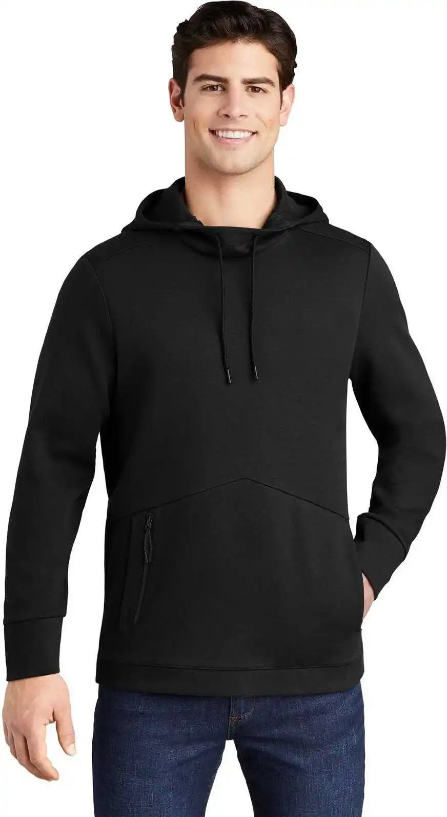 Sport-tek St280 Triumph Hooded Pullover - Black