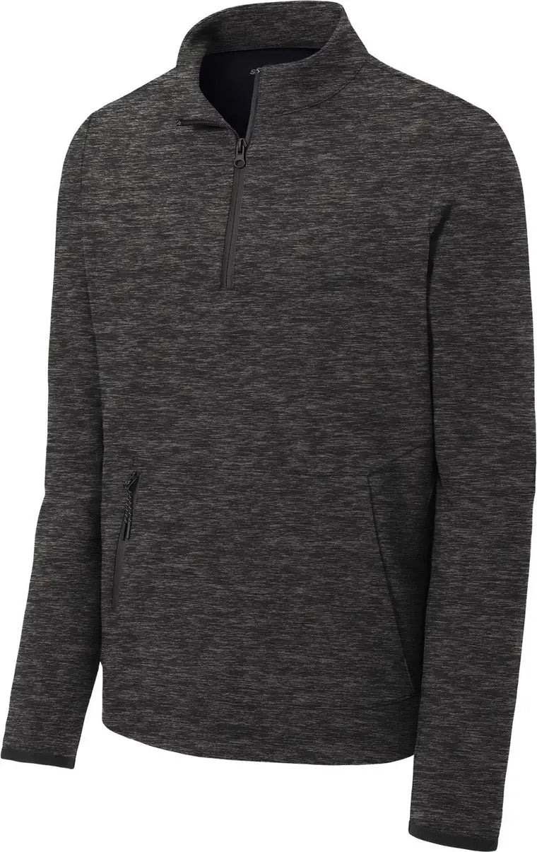Sport-tek St281 Triumph 1/4-zip Pullover - Black Heather