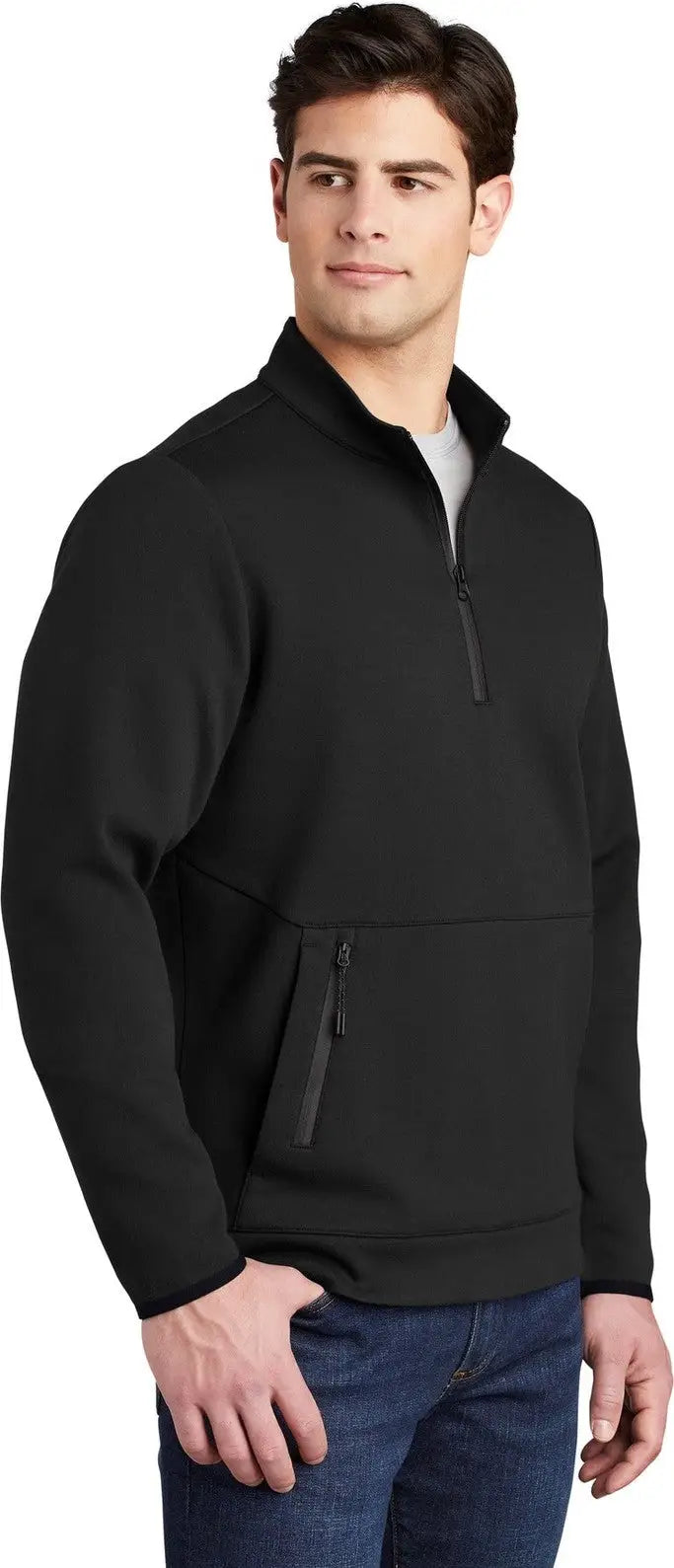 Sport-tek St281 Triumph 1/4-zip Pullover - Black