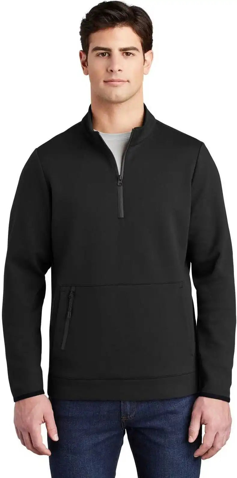 Sport-tek St281 Triumph 1/4-zip Pullover - Black