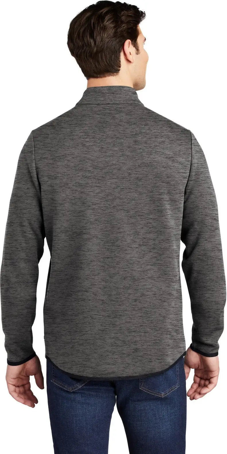 Sport-tek St281 Triumph 1/4-zip Pullover - Dark Gray Heather