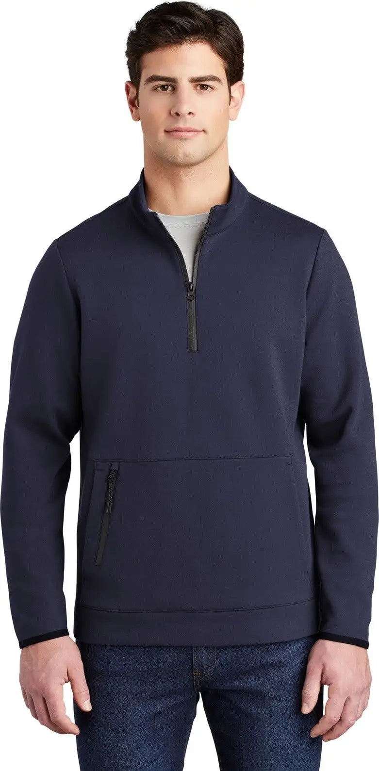 Sport-tek St281 Triumph 1/4-zip Pullover - Navy - Adult Xs