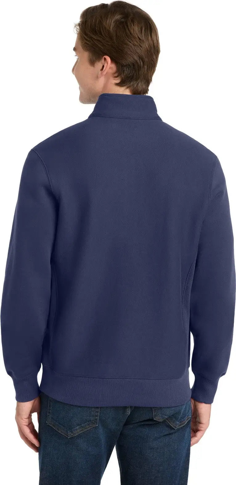 Sport-tek St283 Super Heavyweight 1/4-zip Pullover Sweatshirt - True Navy
