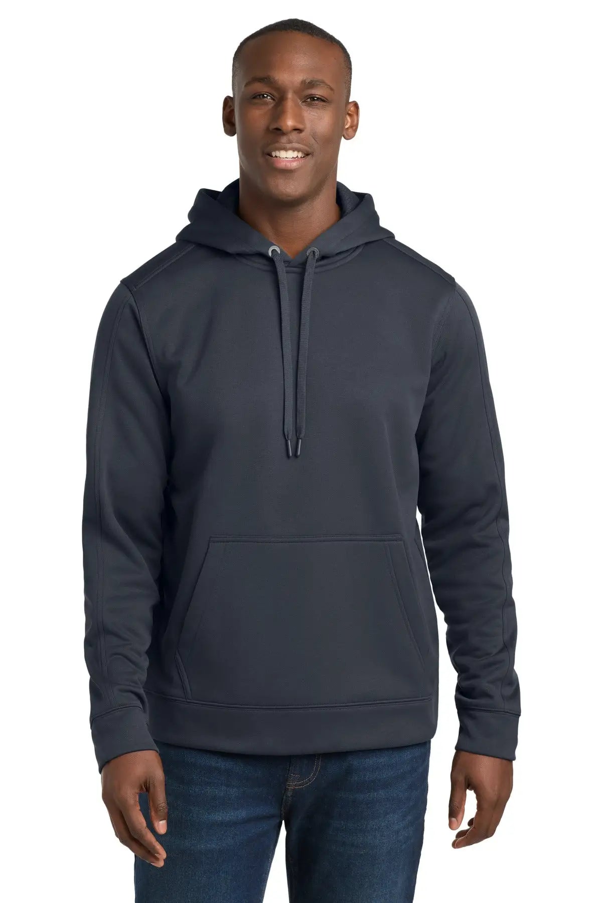 Sport-tek St290 Repel Fleece Hooded Pullover - Graphite