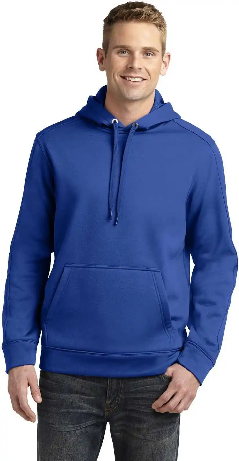 Sport-tek St290 Repel Fleece Hooded Pullover - True Royal