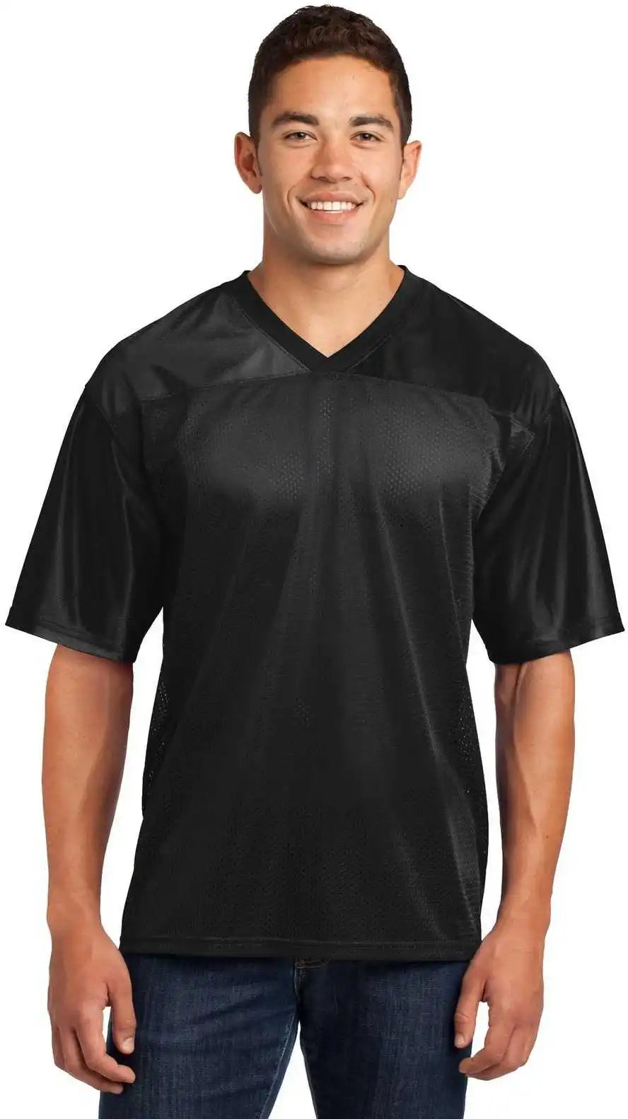 Sport Tek St307 Posicharge Replica Jersey Black