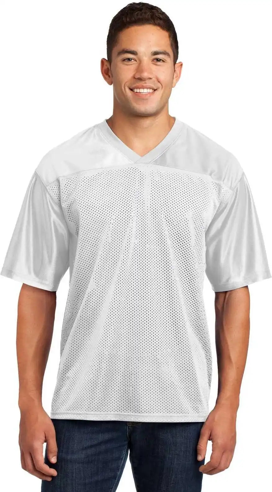 Sport Tek St307 Posicharge Replica Jersey White