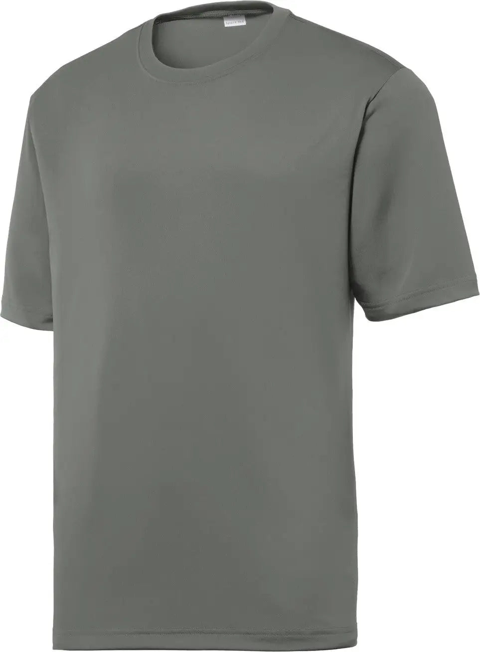 Sport-tek St320 Posicharge Tough Tee - Dark Smoke Gray
