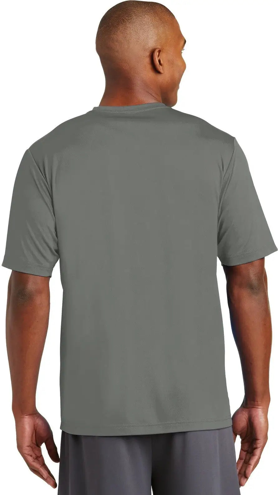 Sport-tek St320 Posicharge Tough Tee - Dark Smoke Gray