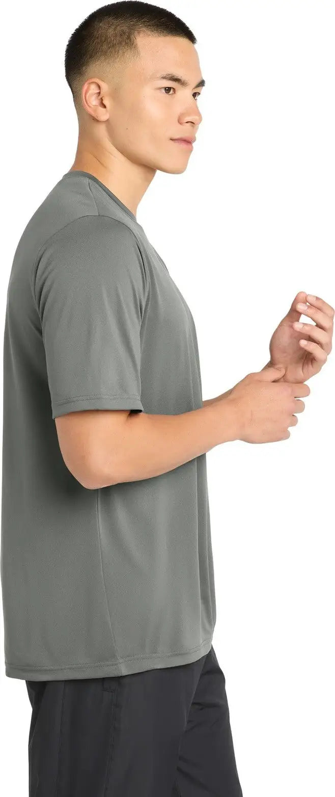 Sport-tek St320 Posicharge Tough Tee - Dark Smoke Gray