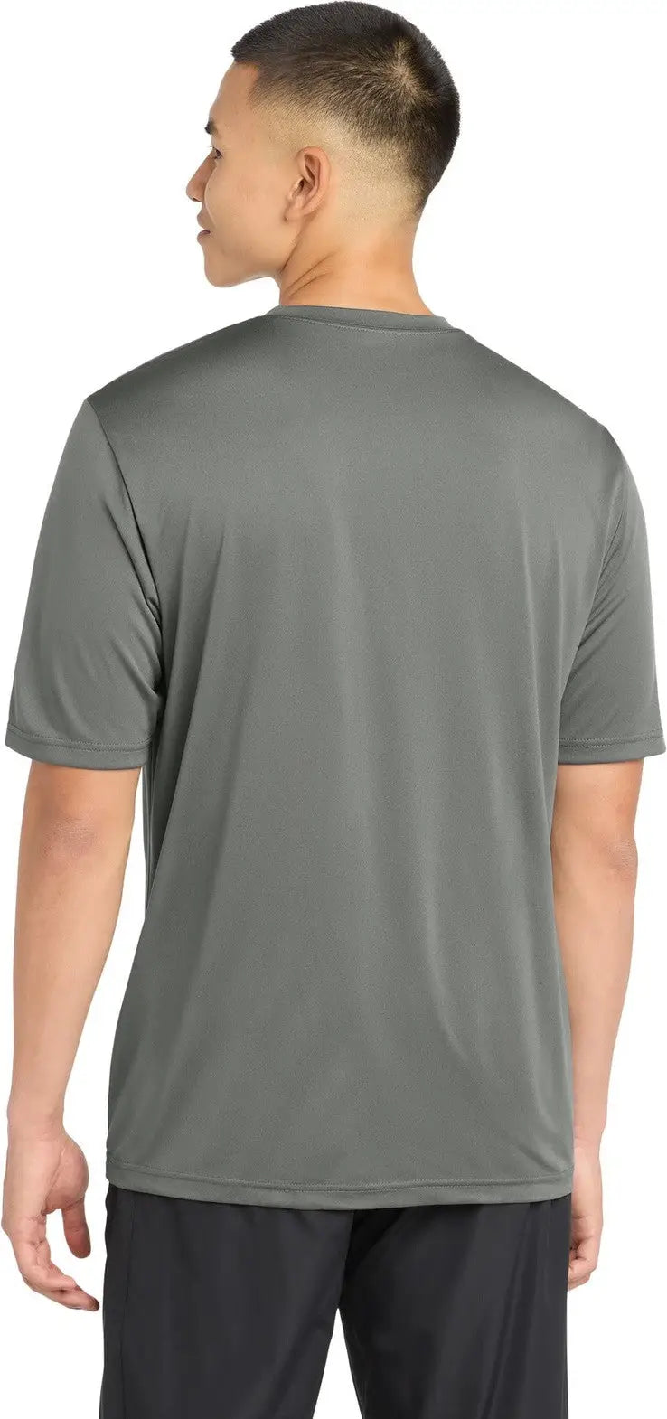 Sport-tek St320 Posicharge Tough Tee - Dark Smoke Gray