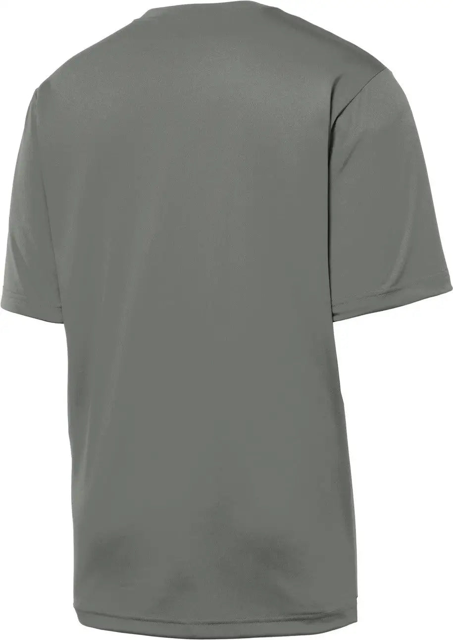 Sport-tek St320 Posicharge Tough Tee - Dark Smoke Gray