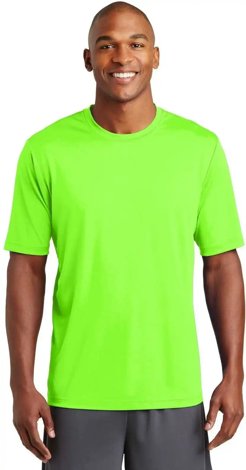 Sport Tek St320 Posicharge Tough Tee Neon Green