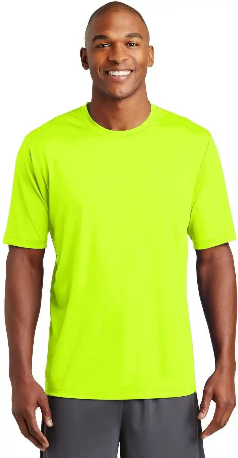 Sport-tek St320 Posicharge Tough Tee - Neon Yellow