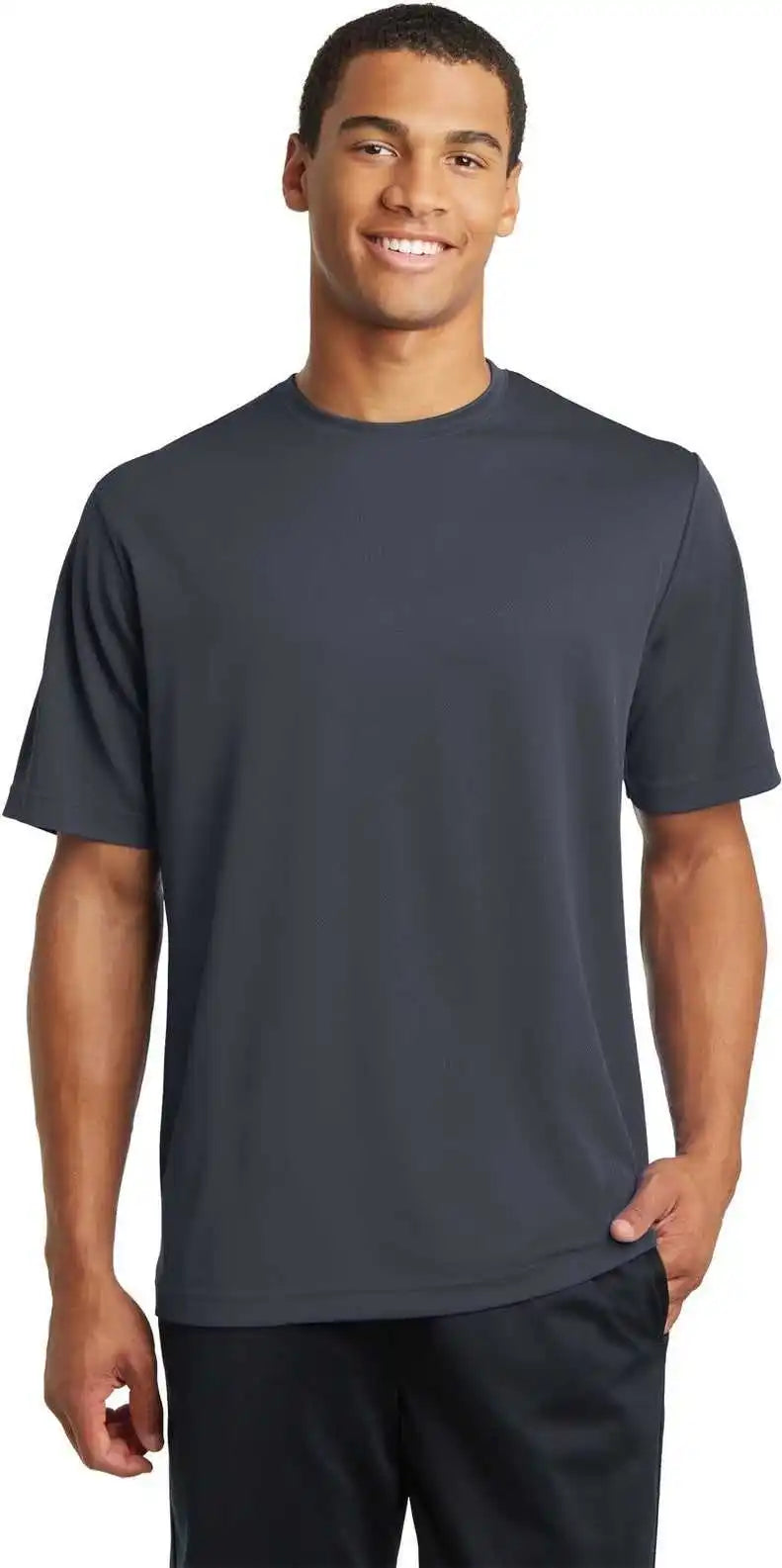Sport-tek St340 Posicharge Racermesh Tee - Graphite