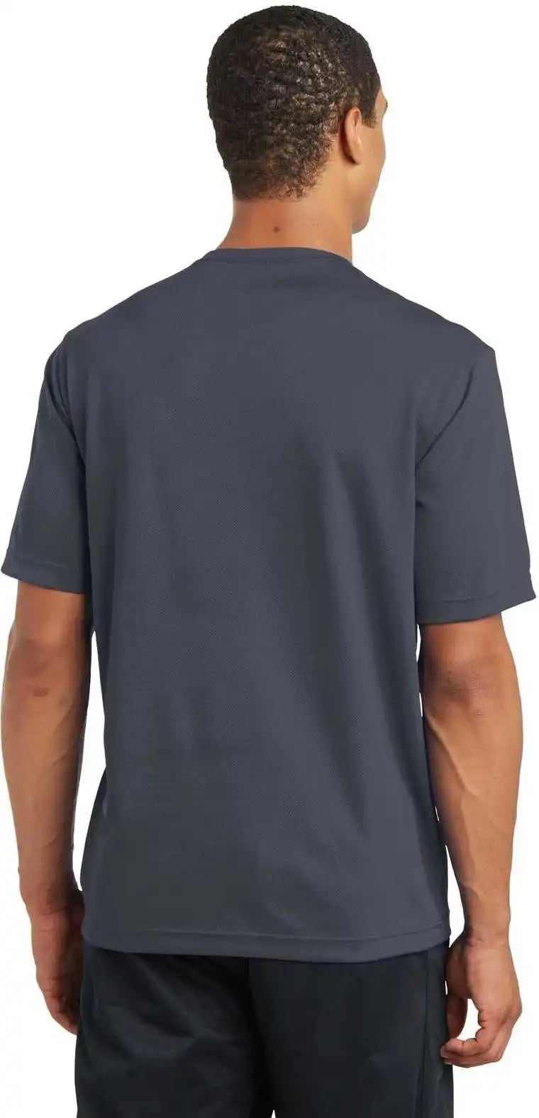 Sport Tek St340 Posicharge Racermesh Tee Graphite