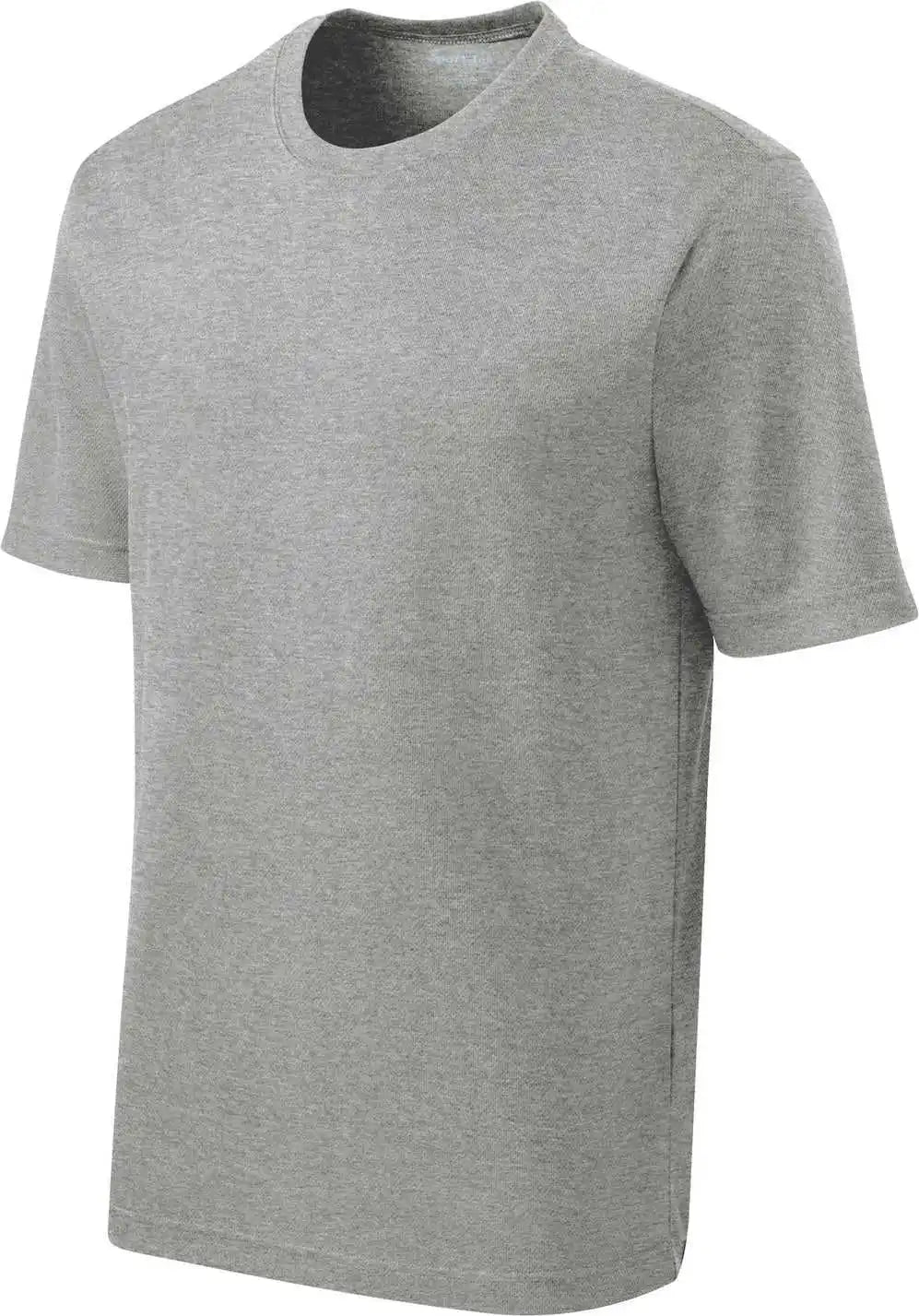 Sport-tek St340 Posicharge Racermesh Tee - Grey Heather