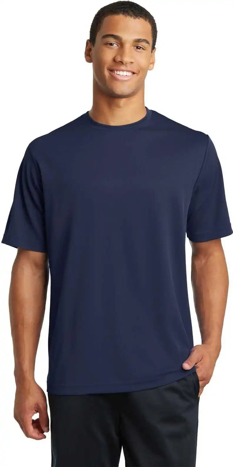 Sport Tek St340 Posicharge Racermesh Tee True Navy