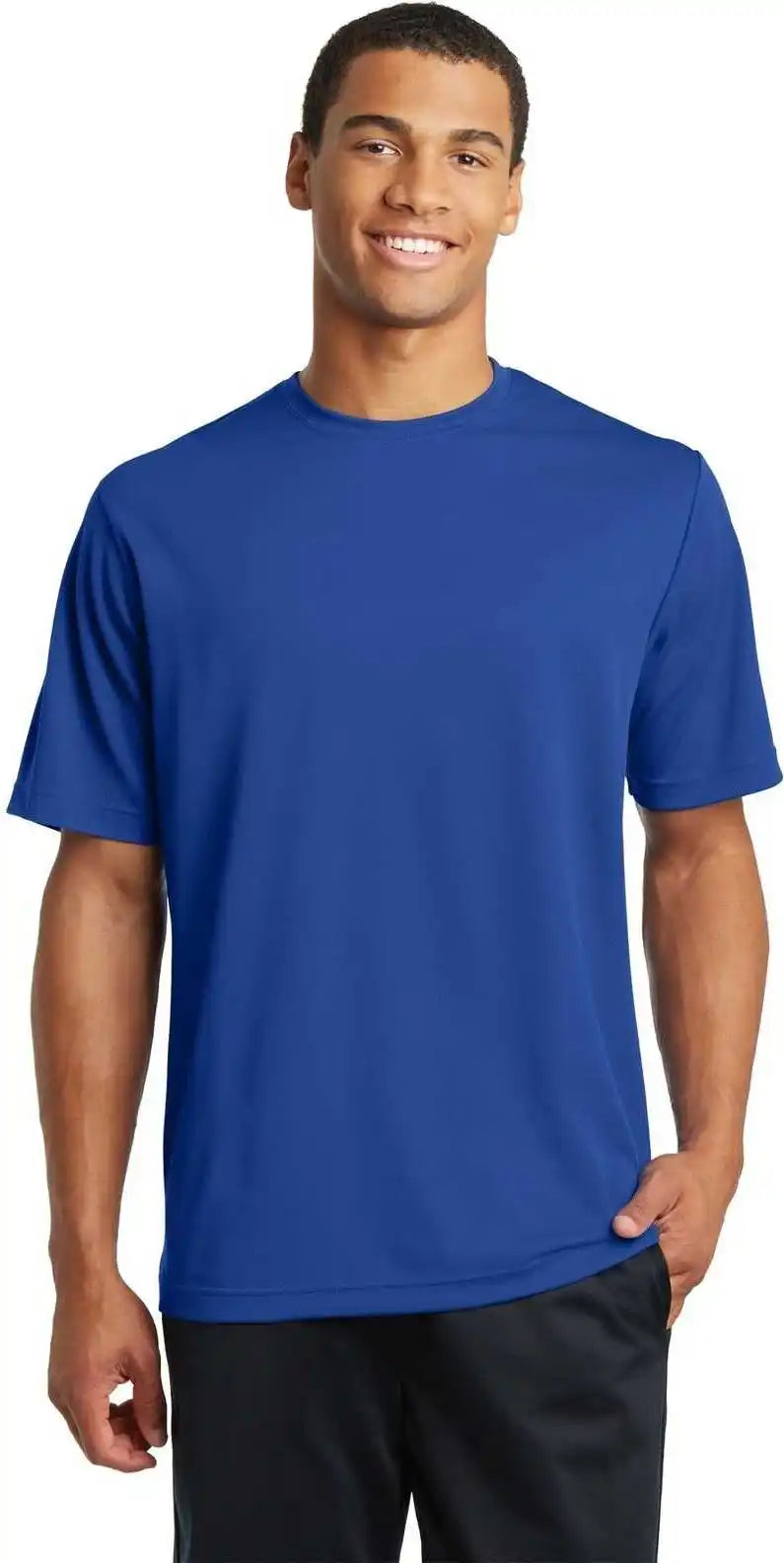 Sport Tek St340 Posicharge Racermesh Tee True Royal