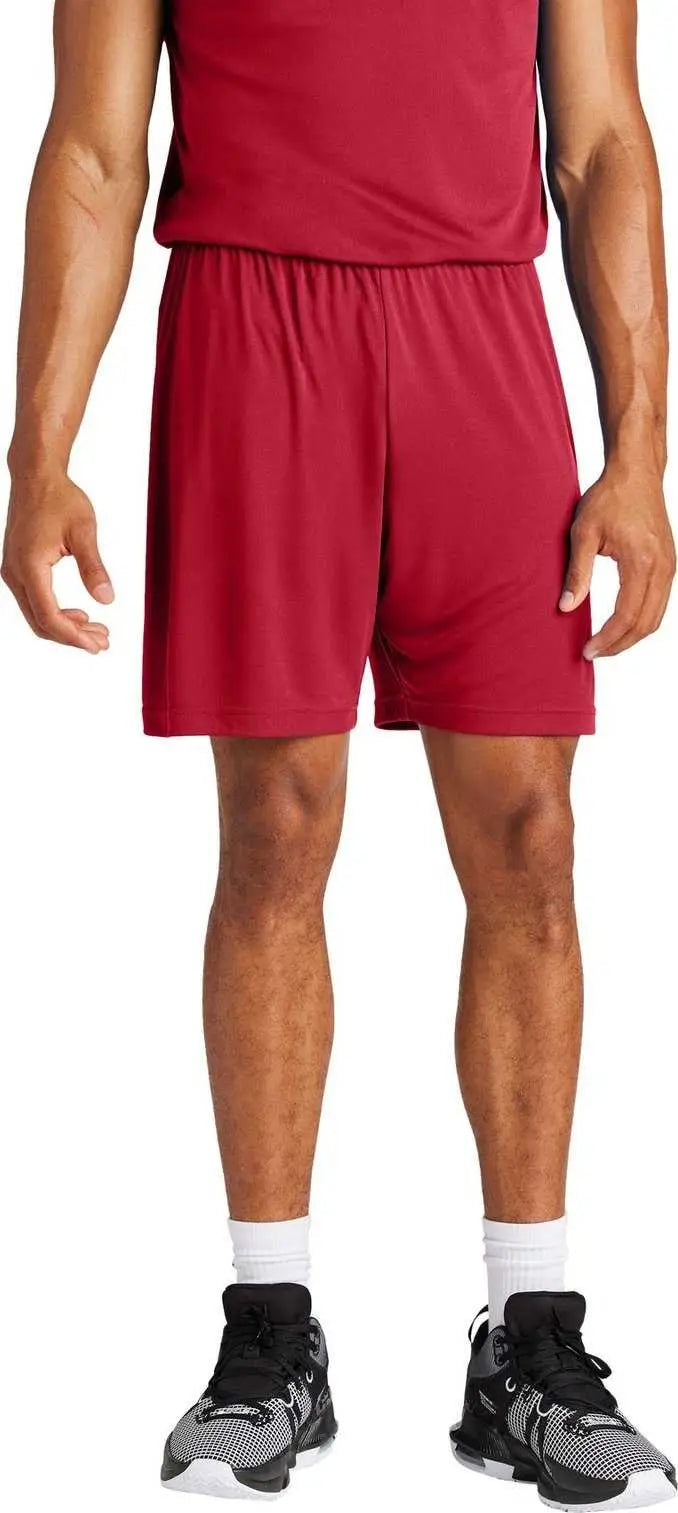 Sport-tek St349 Posicharge Competitor 7’’ Short - Deep Red