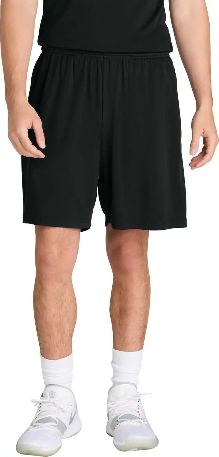 Sport Tek St349p Posicharge Competitor 7’’ Pocketed Short Black