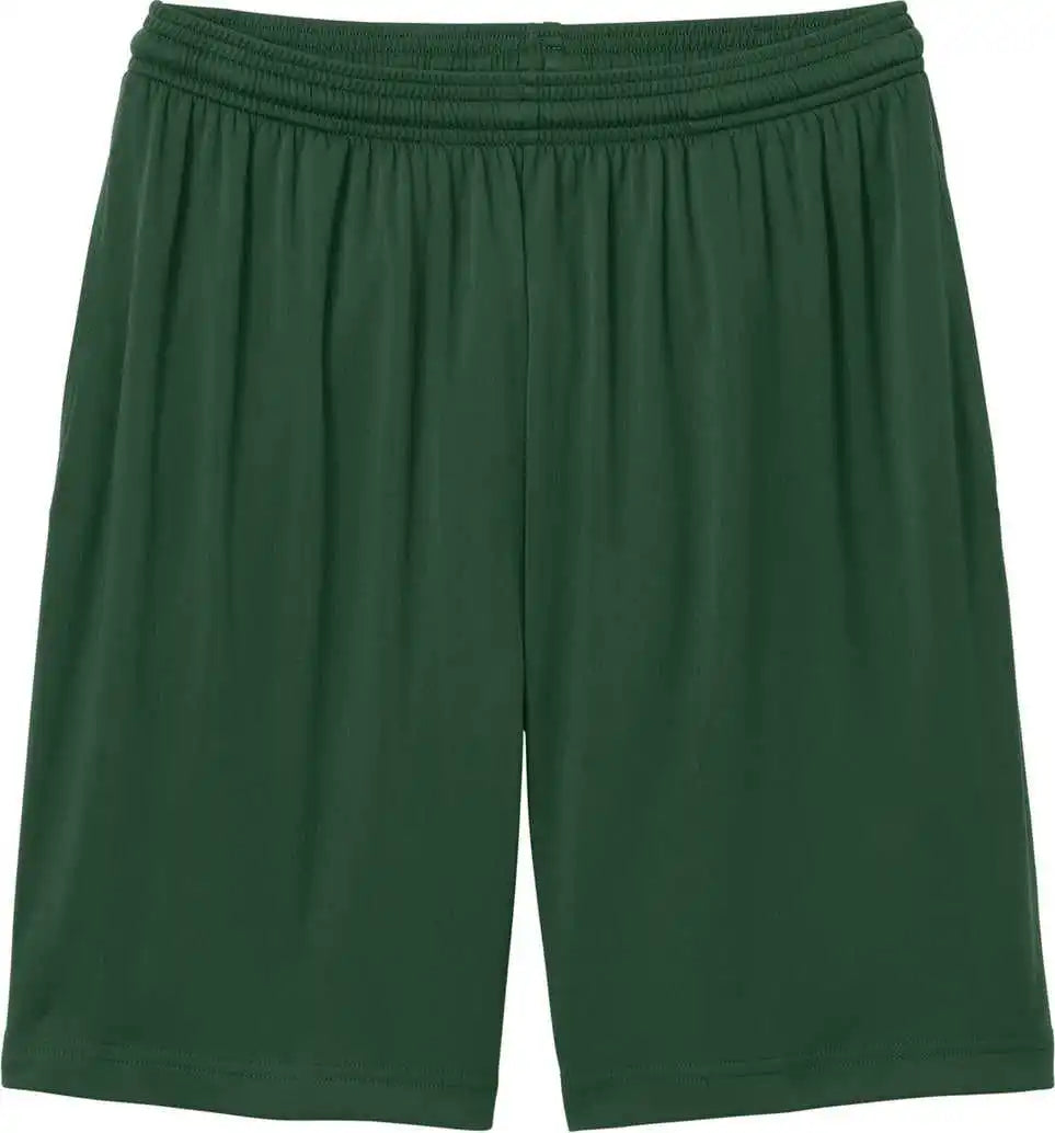 Sport-tek St349p Posicharge Competitor 7’’ Pocketed Short - Forest Green