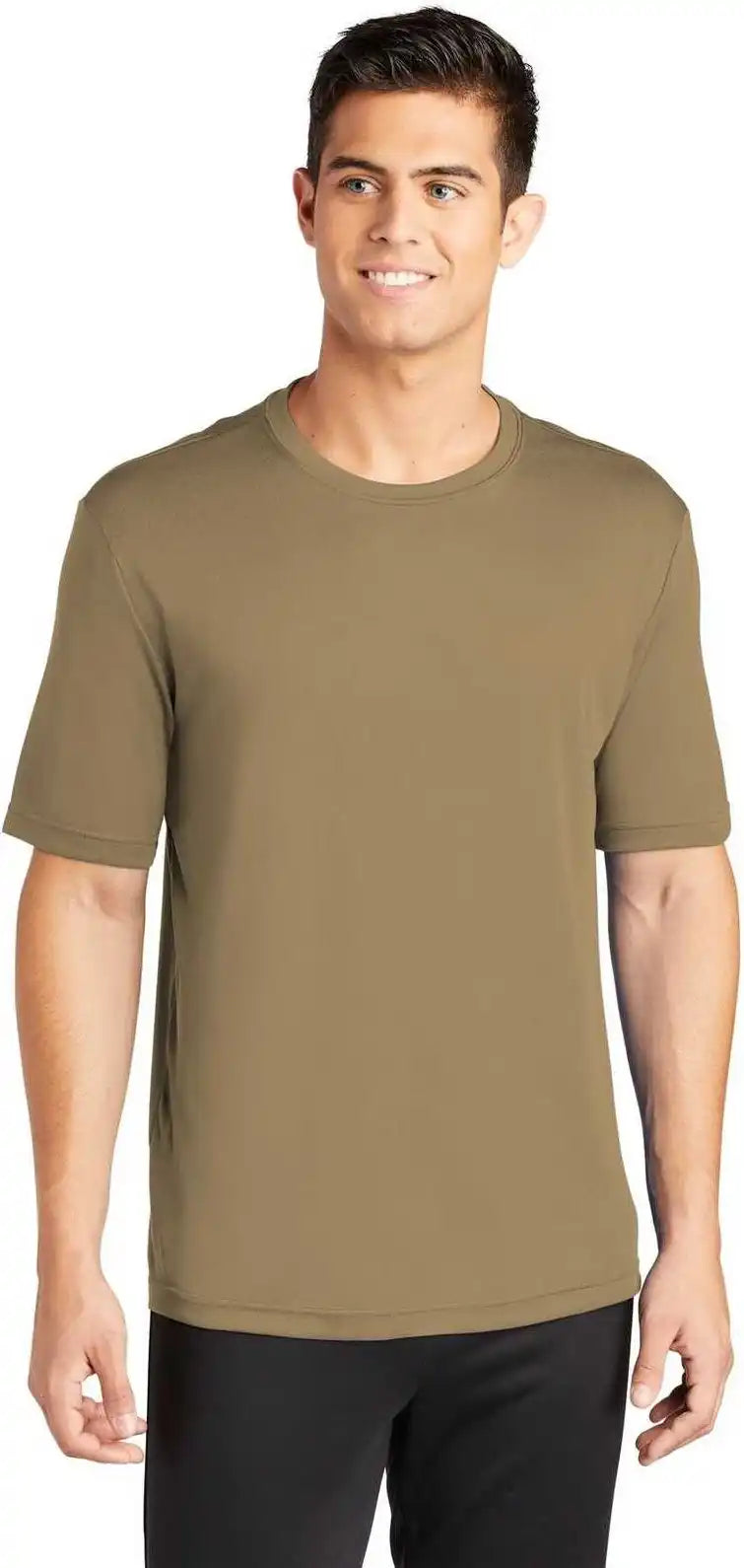Sport Tek St350 Posicharge Competitor Tee Coyote Brown